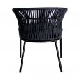 Set van 4 Kick tuinstoel Kyra - Antraciet