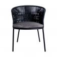 Set van 6 Kick tuinstoel Kyra - Antraciet