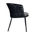Set van 6 Kick tuinstoel Kyra - Antraciet