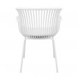Set van 4 Kick tuinstoel Otis - Wit