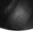 Kick eettafel Dax rond - 140cm - Zwart