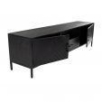 Kick TV dressoir Hugo laag-50cm - Zwart