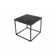 Kick Bijzettafel Marble - Zwart