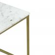 Kick Bijzettafel Marble - Wit