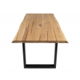 Kick eettafel Boomstam eiken - 160cm