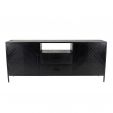 Kick dressoir Hugo hoog-75cm - Zwart