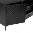 Kick dressoir Hugo hoog-75cm - Zwart