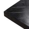 Kick eettafel Hugo - 200cm - Zwart