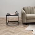 Kick Bijzettafel Marble - Zwart