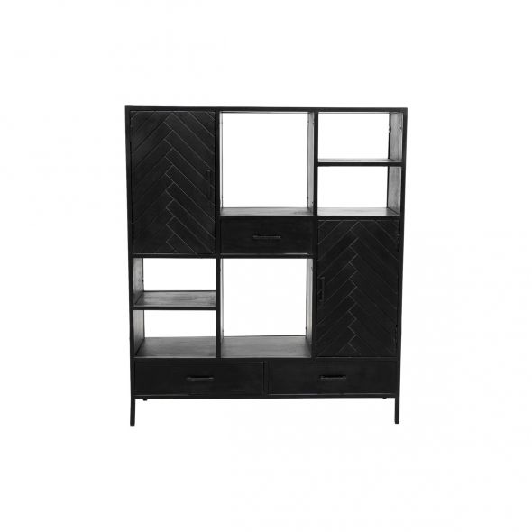 Kick wandkast Hugo-120 - Zwart