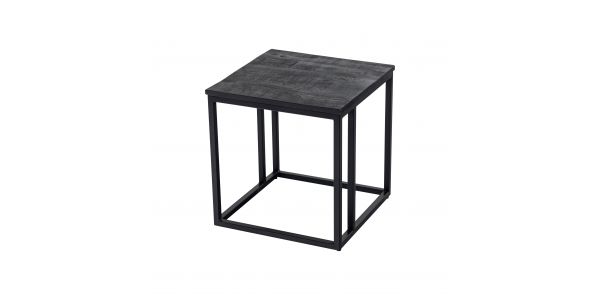 Kick bijzettafel Anna 45x45cm - Zwart