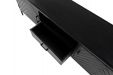 Kick TV dressoir Hugo laag-50cm - Zwart